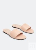 Сандалии NO.21 Logo print slide sandals, розовый 23ECPXNV15003-X011 | Pink фото 5