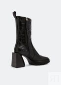 Ботинки NO.21 Logo embossed boots, черный 22ICPXNV14081-X017 | Black фото 4