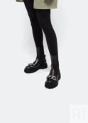 Ботинки NO.21 Chunky chain-embellished boots, черный 21ISP01280128-N001 | Black фото 5