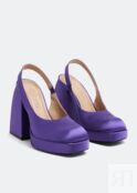 Туфли NODALETO Bulla Jill 120 pumps, фиолетовый NO11-81-125-AMTSTN | Purple фото 5