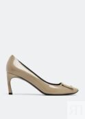 Туфли ROGER VIVIER Trompette pumps, бежевый RVW40015280D1PC415-DAINO | Beige фото 1