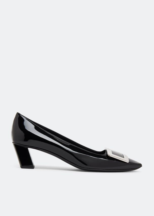 Туфли ROGER VIVIER Belle Vivier pumps, черный RVW00600920D1PB999-NERO | Black фото 1