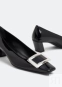 Туфли ROGER VIVIER Belle Vivier pumps, черный RVW00600920D1PB999-NERO | Black фото 3