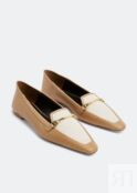 Лоферы SAINT LAURENT Chris loafers, коричневый