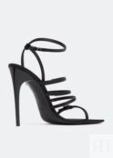 Сандалии SAINT LAURENT Jerry sandals, черный 7422351UU001000 | Black фото 3