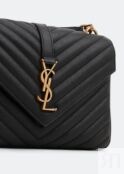 Сумка SAINT LAURENT College medium chain bag, черный 600279BRM071000 | Black фото 2