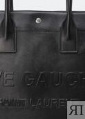 Сумка-тоут SAINT LAURENT Rive Gauche large tote bag, черный