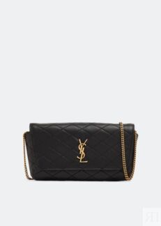 Сумка кросс-боди SAINT LAURENT Gaby phone holder, черный