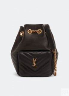 Сумка кросс-боди SAINT LAURENT Joe mini bucket bag, черный