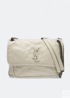 Сумка кросс-боди SAINT LAURENT Niki crossbody bag, белый