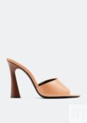 Мюли SAINT LAURENT Suite mules, бежевый