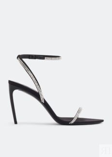 Сандалии SAINT LAURENT Georgia sandals, черный