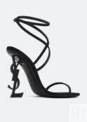 Босоножки SAINT LAURENT Opyum sandals, черный
