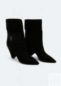 Ботильоны SAINT LAURENT Niki booties, черный 689212C20001000 | Black фото 4