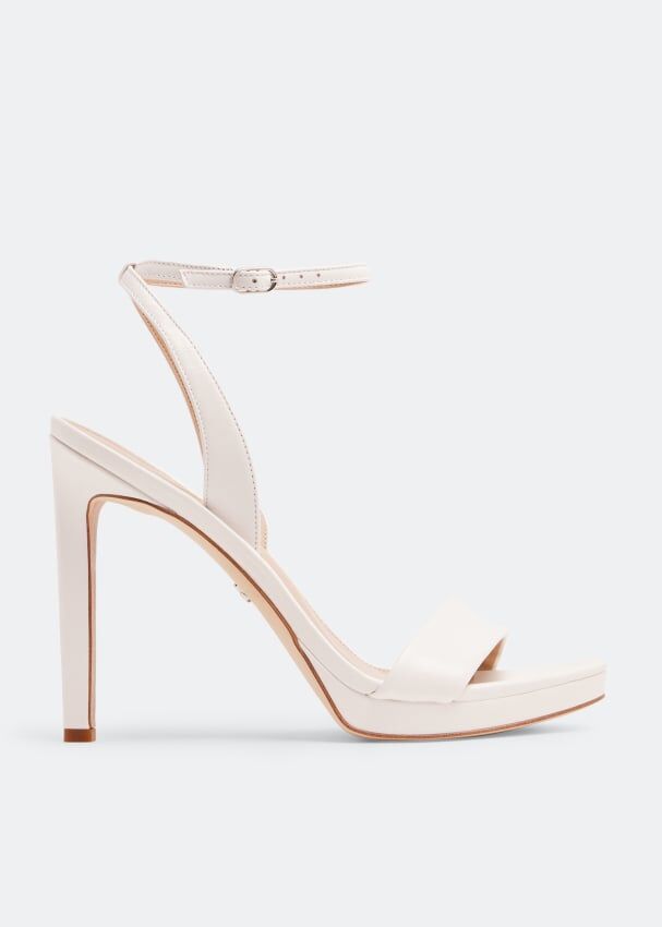 Сандалии SAM EDELMAN Jade ankle strap sandals, белый JADE-BRIWHT | White фото 1