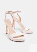 Сандалии SAM EDELMAN Jade ankle strap sandals, белый JADE-BRIWHT | White фото 5