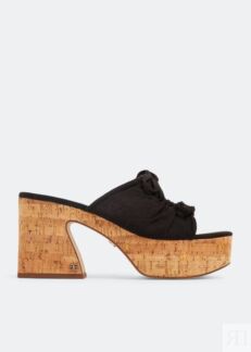 Сандалии SAM EDELMAN Dova platform sandals, черный