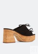 Сандалии SAM EDELMAN Dova platform sandals, черный DOVA-BLACK | Black фото 4