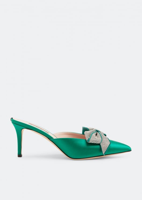 Мюли SARAH JESSICA PARKER Paley mules, зеленый PALEY-70MM-EMEGRN | Green фото 1