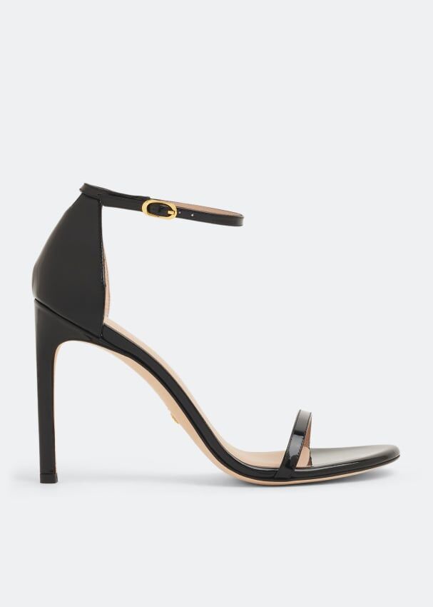 Сандалии STUART WEITZMAN Nudistrong strap sandals, черный S2737-BLK | Black фото 1