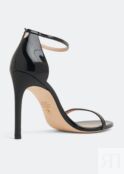 Сандалии STUART WEITZMAN Nudistrong strap sandals, черный S2737-BLK | Black фото 4