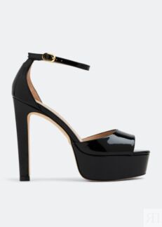 Сандалии STUART WEITZMAN Discoplatform sandals, черный