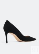 Туфли STUART WEITZMAN Stuart 85 pumps, черный SA273-BLK | Black фото 4