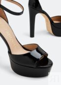 Сандалии STUART WEITZMAN Discoplatform sandals, черный SA580-BLK | Black фото 3