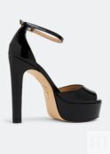 Сандалии STUART WEITZMAN Discoplatform sandals, черный SA580-BLK | Black фото 4