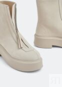 Ботинки THE ROW Zipped II boots, бежевый F1144-L131R-BEG | Beige фото 4