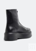 Ботинки THE ROW Zipped boots, черный F1144-L64R-BLK | Black фото 3