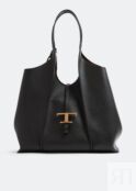 Сумка-тоут TOD'S Timeless medium shopping bag, черный
