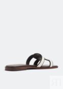 Сандалии TOD'S Leather sandals, белый XXW70K0GU70MIDB015 | White фото 3