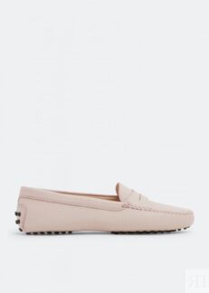 Лоферы TOD'S Gommino driving loafers, розовый