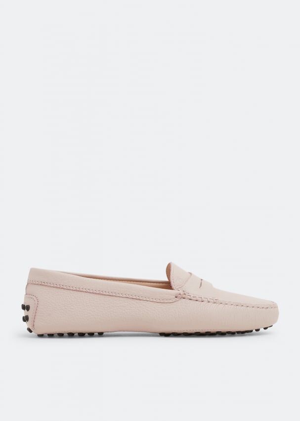Лоферы TOD'S Gommino driving loafers, розовый