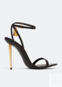 Сандалии TOM FORD Padlock naked sandals, черный W2272-LKD002G-1N001 | Black фото 3