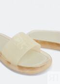 Шлепанцы TORY BURCH Bubble Jelly slides, желтый