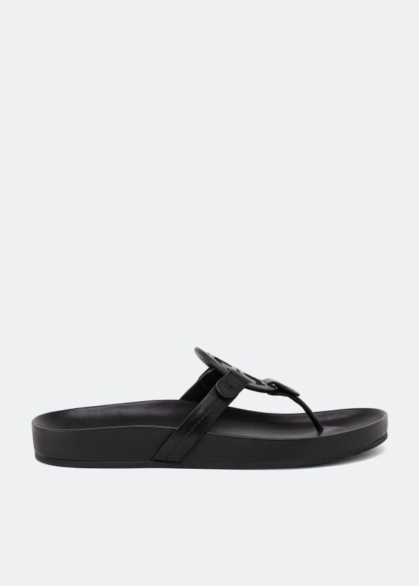 Сандалии TORY BURCH Miller Cloud sandals, черный 81032-004 | Black фото 1