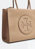 Сумка-тоут TORY BURCH Ella Bio small tote bag, бежевый