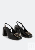 Туфли TORY BURCH Georgia slingback pumps, черный 137065-006 | Black фото 5