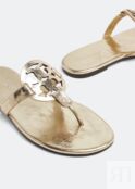 Сандалии TORY BURCH Miller sandals , золотой