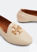 Лоферы TORY BURCH Eleanor loafers, белый