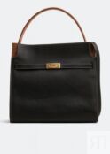 Сумка TORY BURCH Lee Radziwill Double bag, черный 59533-001 | Black фото 3