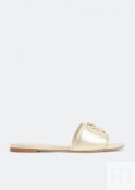 Шлепанцы TORY BURCH Eleanor slides, золотой