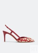 Туфли VALENTINO GARAVANI VLogo Signature pumps, красный