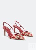 Туфли VALENTINO GARAVANI VLogo Signature pumps, красный