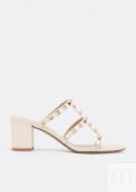 Сандалии VALENTINO GARAVANI Rockstud sandals , белый WS0C47VODI16 | White фото 1