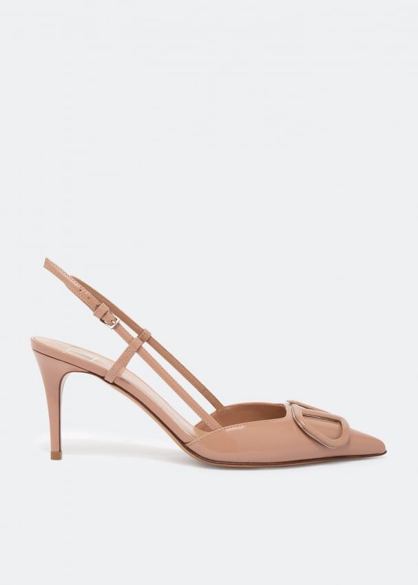 Туфли VALENTINO GARAVANI VLogo Signature pumps, розовый