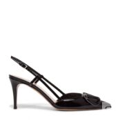 Туфли VALENTINO GARAVANI VLogo Signature pumps, черный WS0R01TMK0NO | Black фото 3