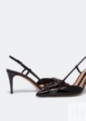 Туфли VALENTINO GARAVANI VLogo Signature pumps, черный WS0R01TMK0NO | Black фото 4